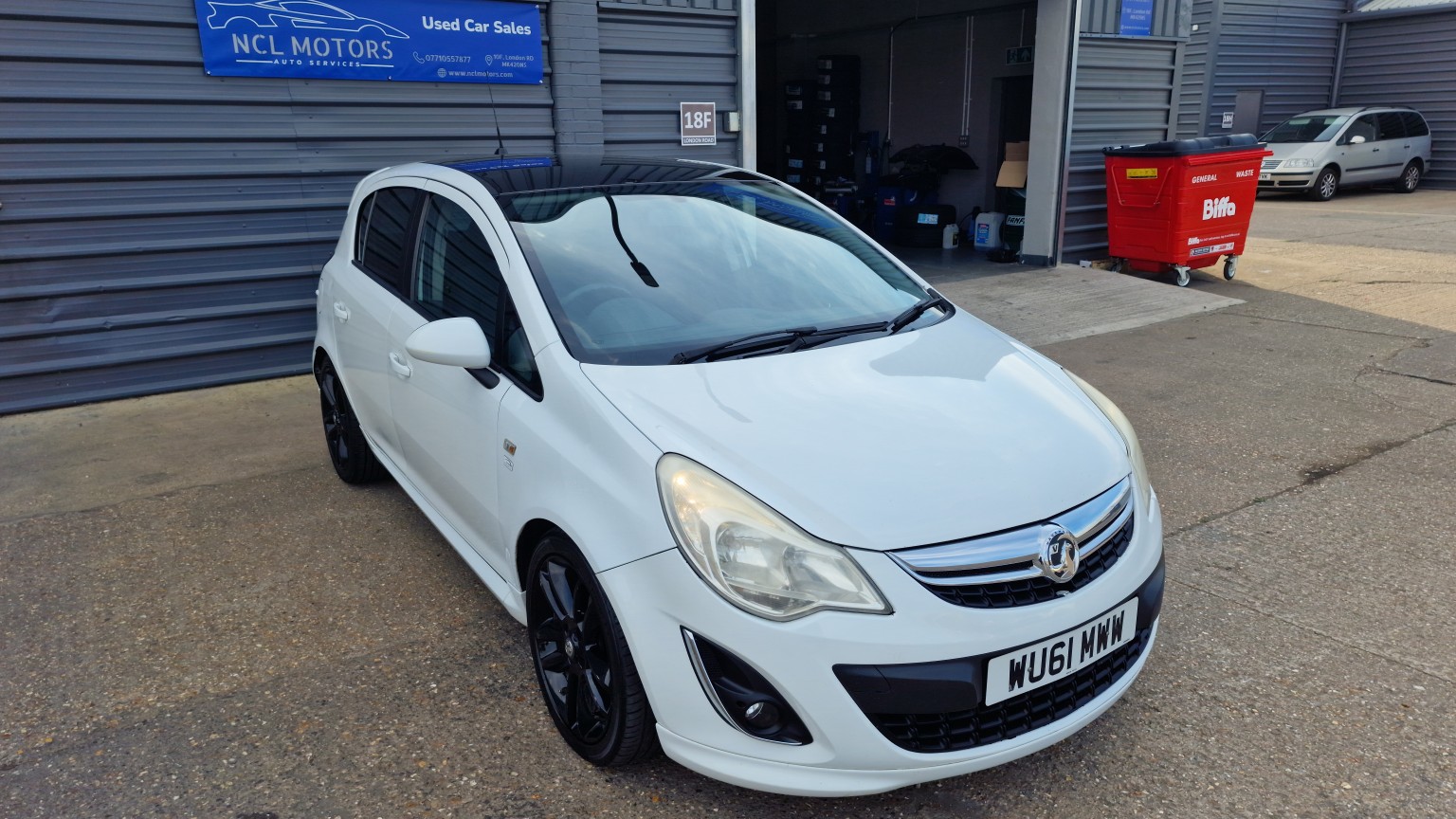 2012 Vauxhall CORSA 1.2 16V Limited Edition for sale, exterior front view