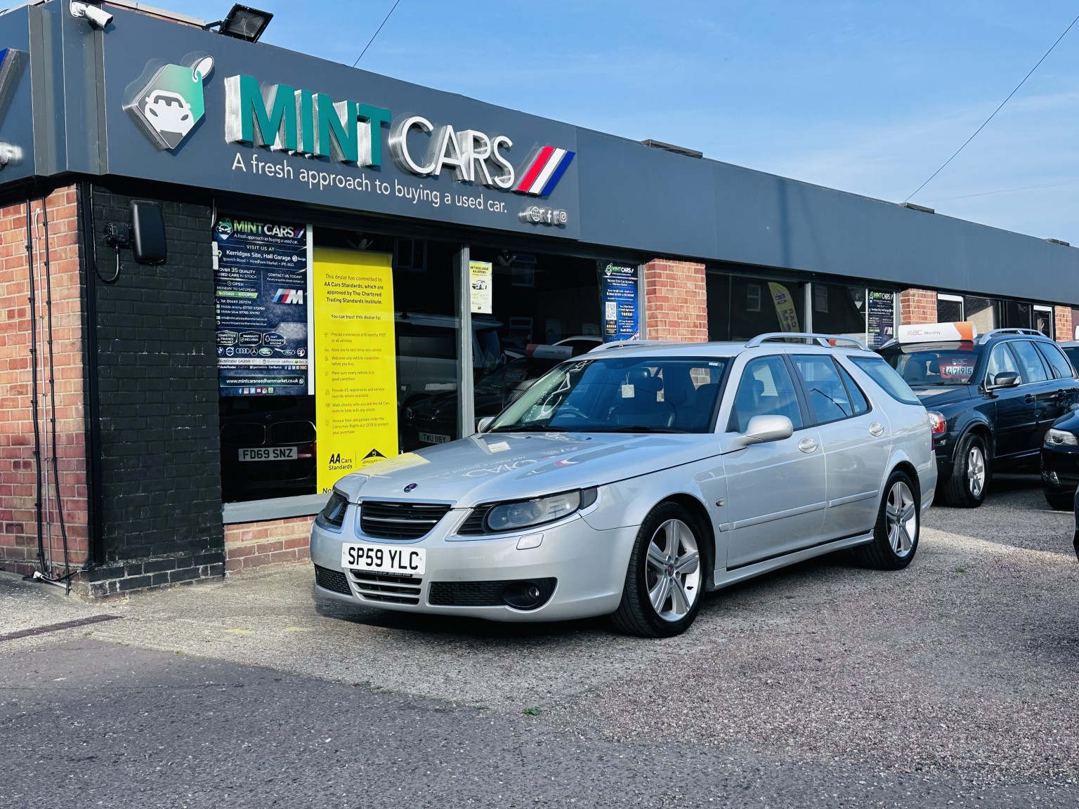 2009 Saab 9-5 2.3 T Turbo Edition, exterior view 3