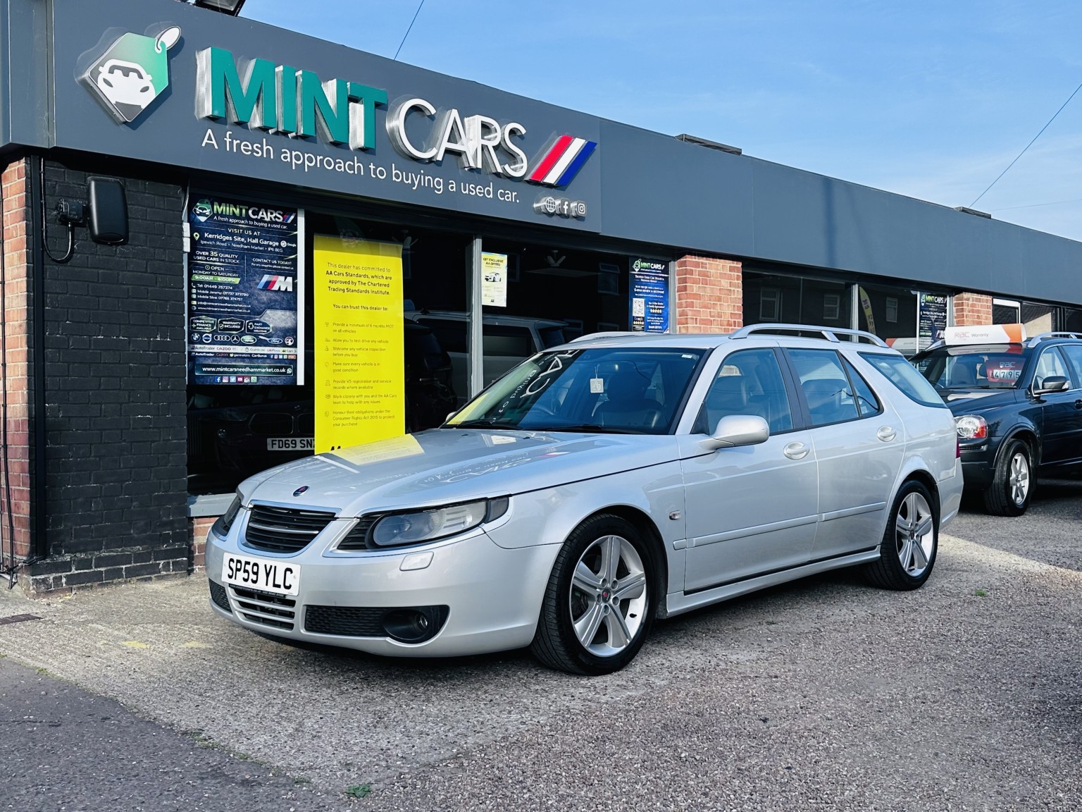 2009 Saab 9-5 2.3 T Turbo Edition, exterior view 4