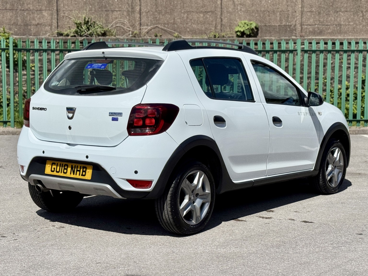 2018 Dacia SANDERO STEPWAY 0.9 Stepway Laureate TCe 90, exterior view 4