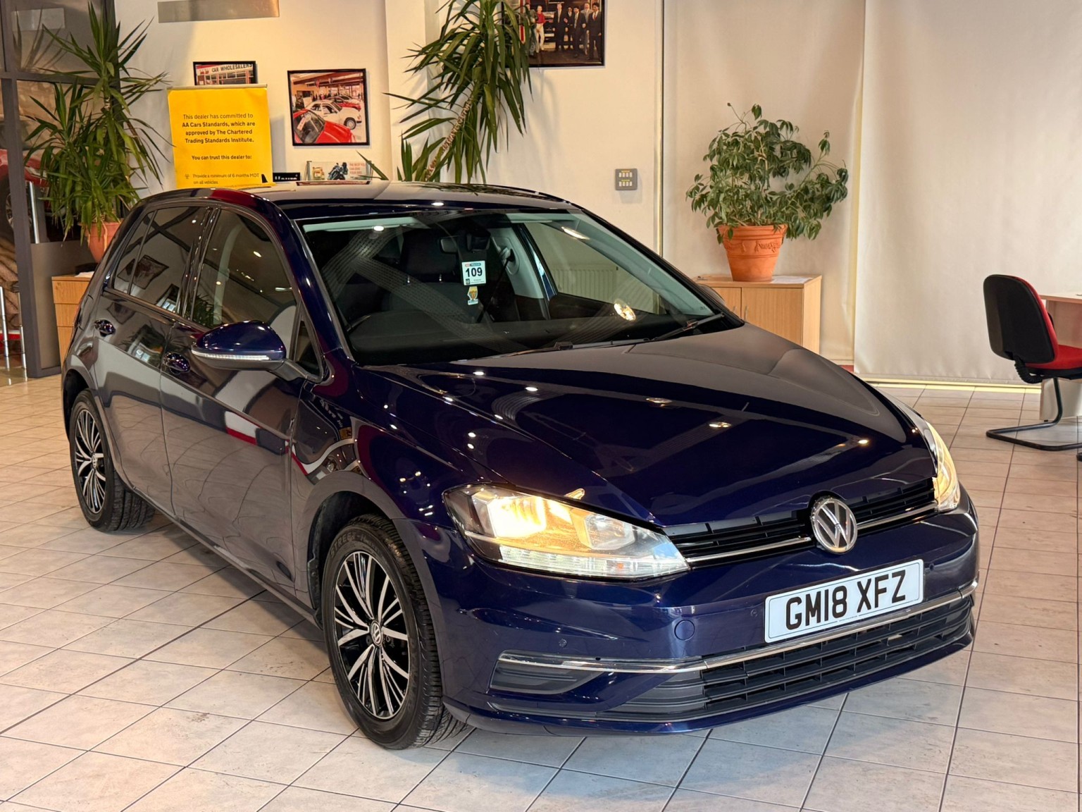 2018 Volkswagen GOLF 1.0 TSI SE Nav, exterior view 2