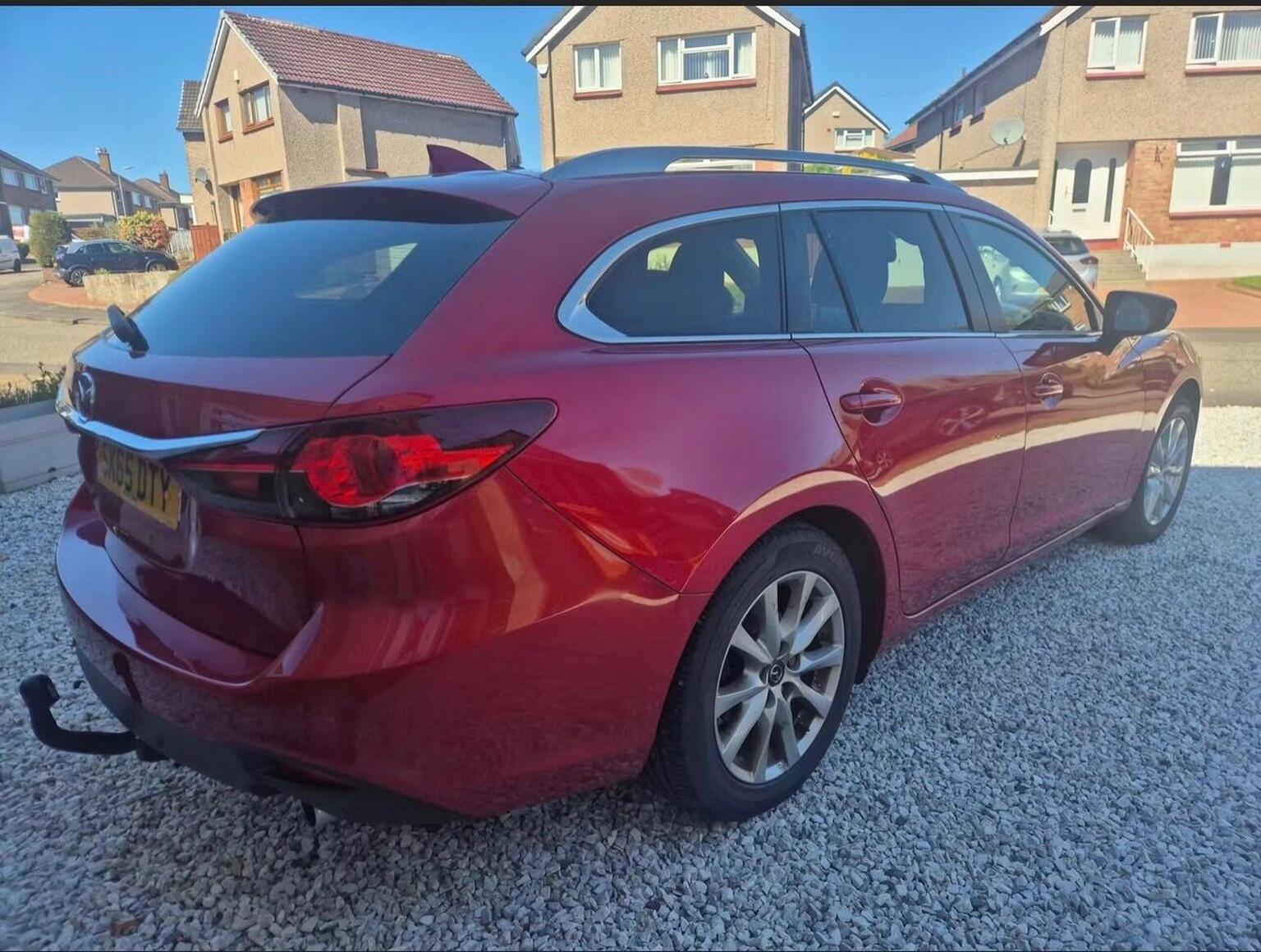 2015 Mazda MAZDA6 2.2 SKYACTIV-D SE-L Nav Tourer Euro 6 (s/s) 5dr, exterior view 2