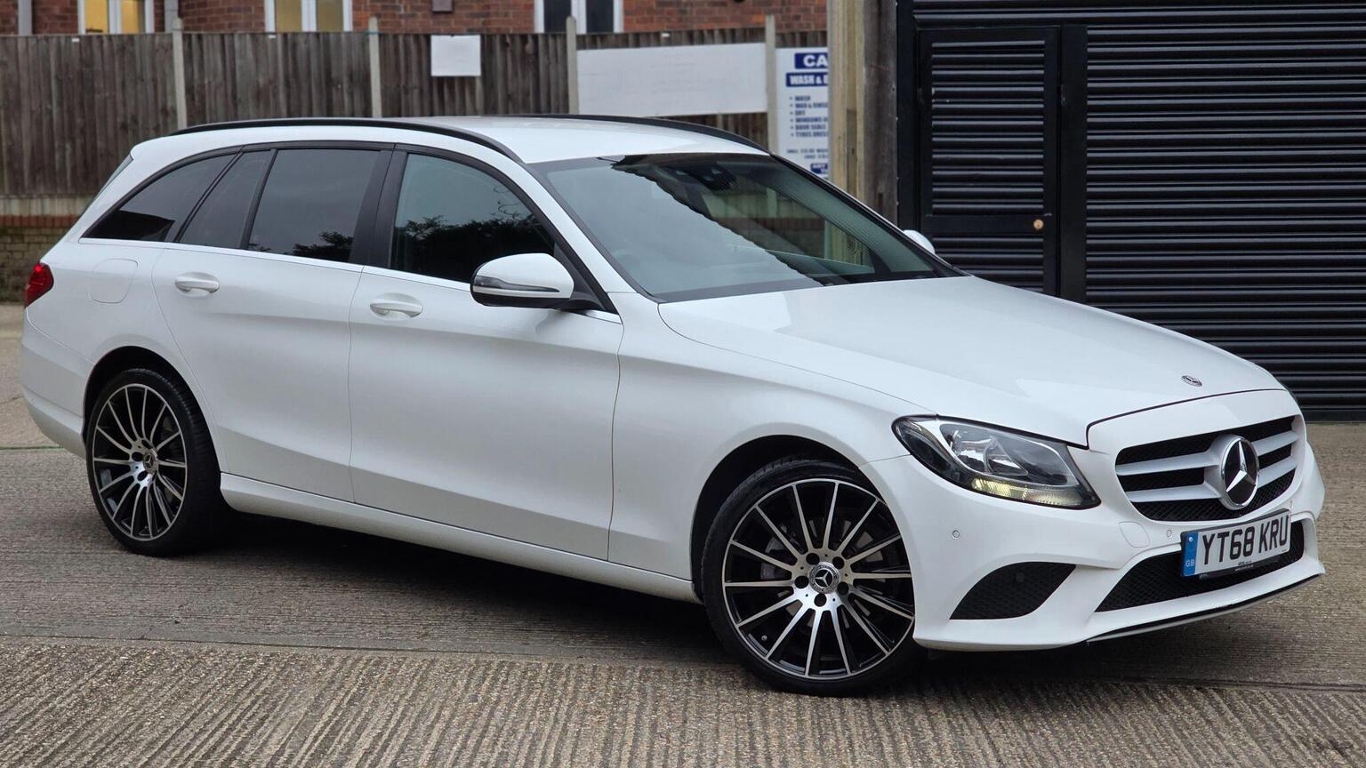 2018 Mercedes-Benz C CLASS 2.0 C220d SE G-Tronic+ Euro 6 (s/s) 5dr, exterior view 2