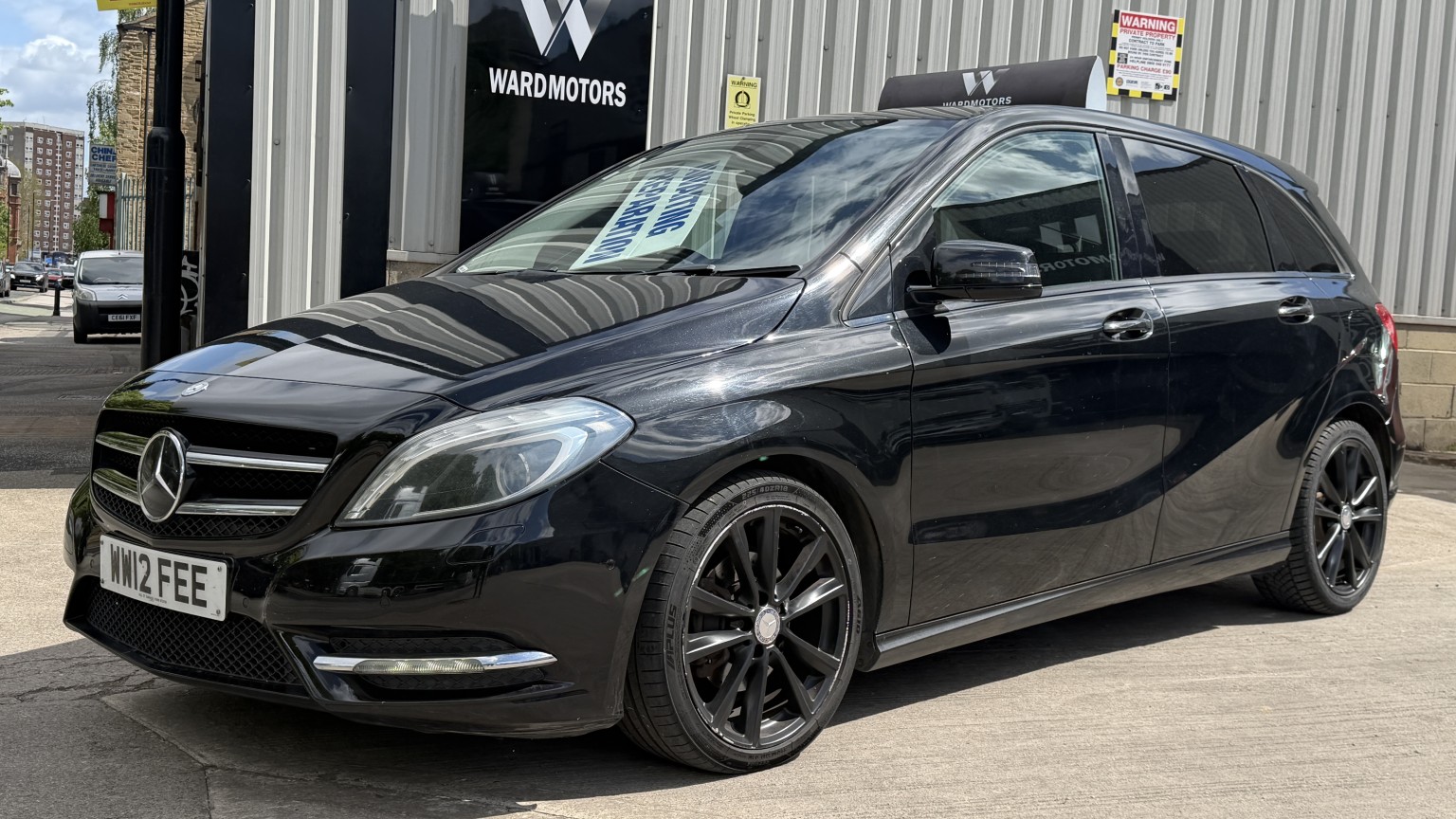 2013 Mercedes-Benz B Class 1.5 B180 CDI Sport Diesel Black 5dr LOW TAX+LEATHER+BLUETOOTH for sale in the UK