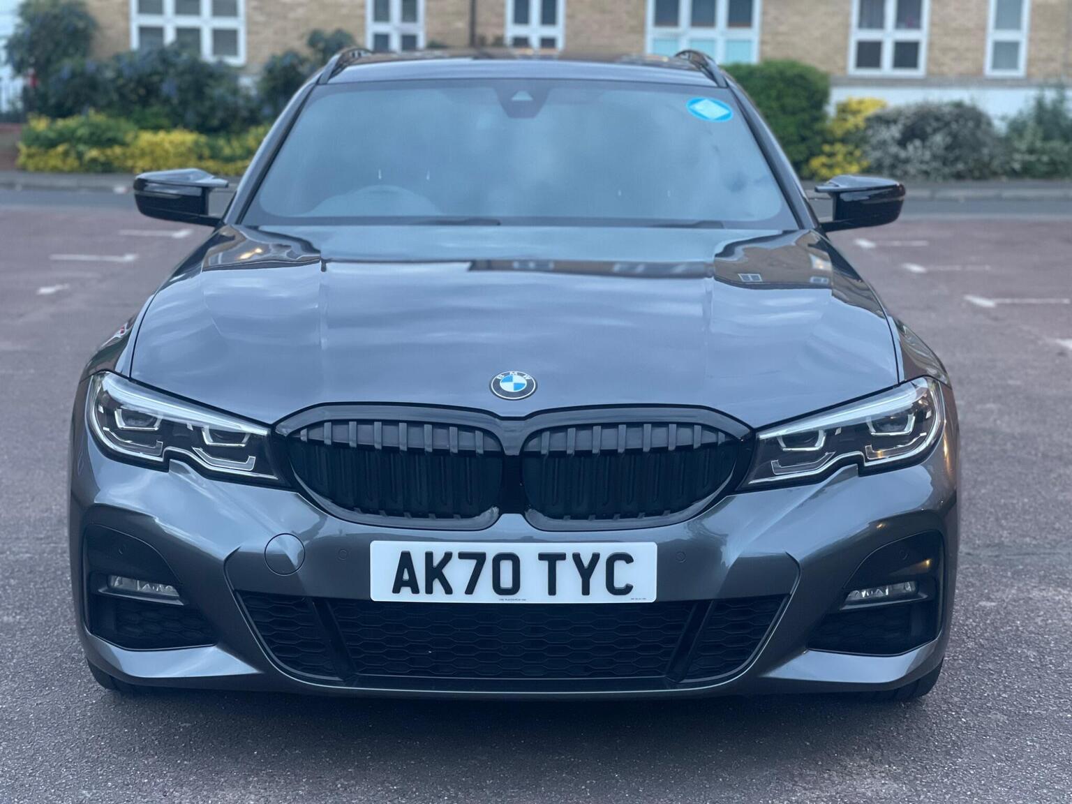 2021 BMW 3 SERIES 2.0 330e 12kWh M Sport Touring Auto Euro 6 (s/s) 5dr, exterior view 2