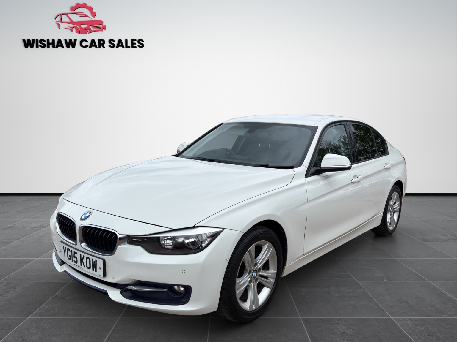 2015 BMW 3 SERIES 2.0 320d Sport Saloon, exterior view 3
