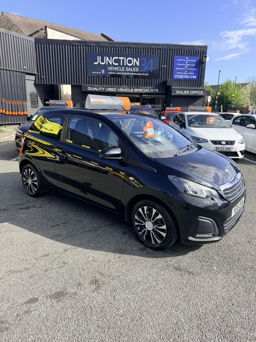 2016 Peugeot 108 1.0 Active, exterior view 4