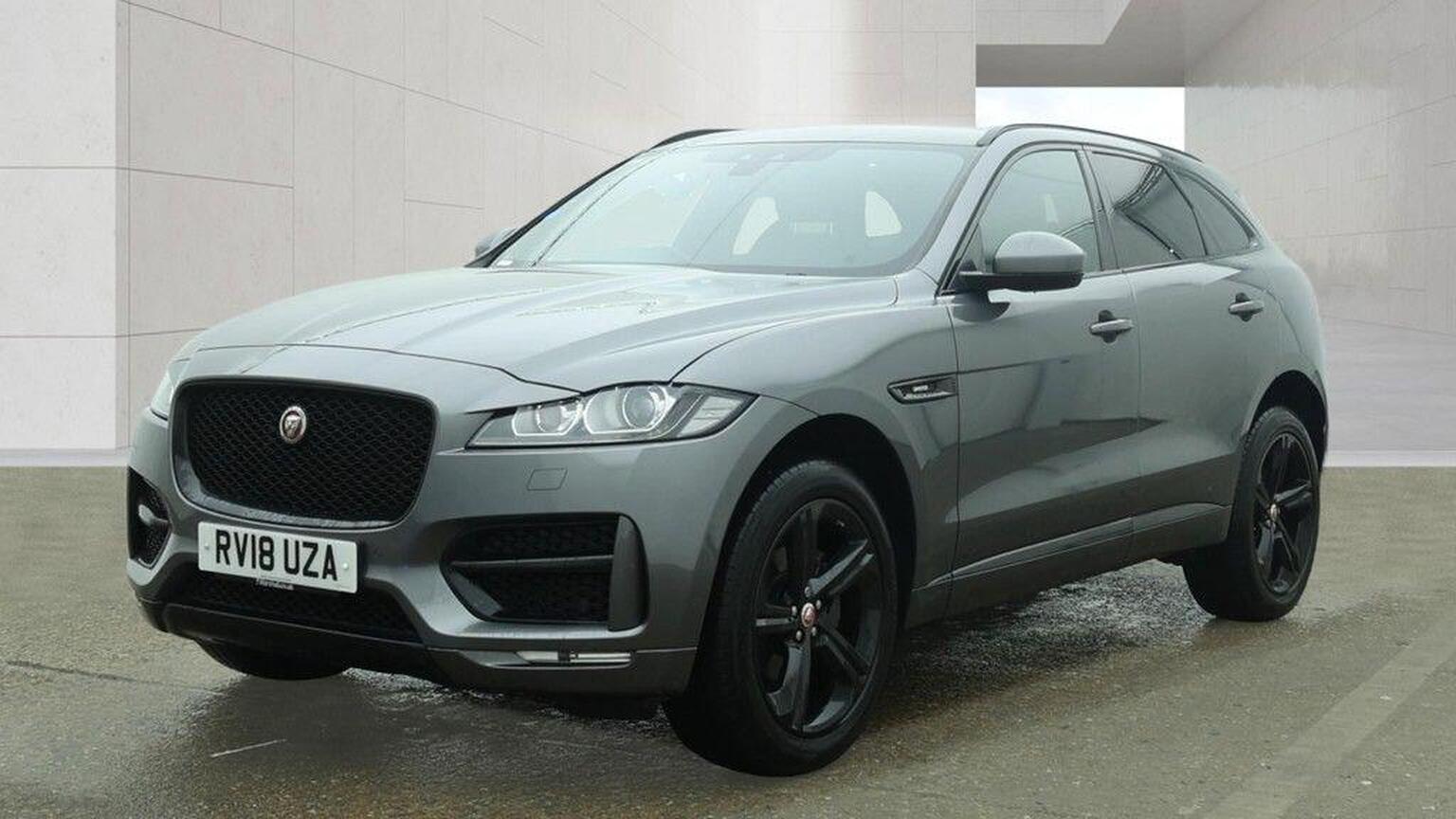 2018 Jaguar F-PACE 2.0 D180 R-Sport Auto AWD Euro 6 (s/s) 5dr, exterior view 2