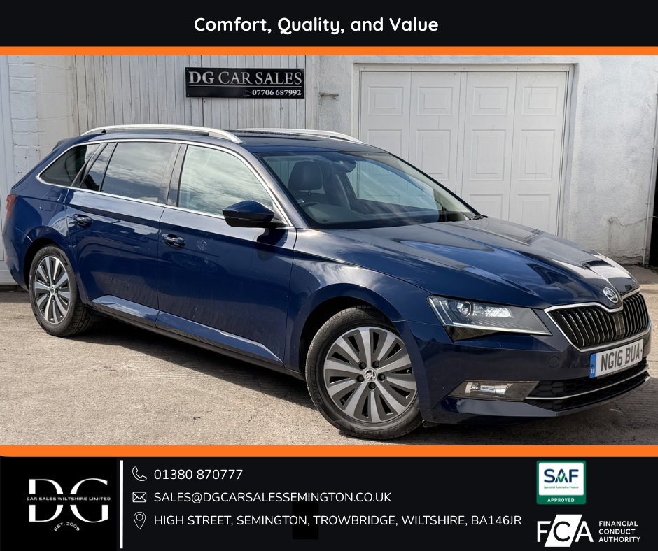 2016 Skoda SUPERB 1.6 TDI GreenLine SE L Executive for sale, exterior front view