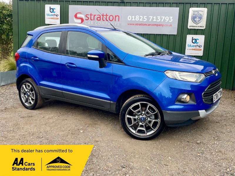 2015 (15) Ford Ecosport 1.0T EcoBoost Titanium SUV 5dr Petrol Manual 2WD Euro 5 (s/s) (125 ps)