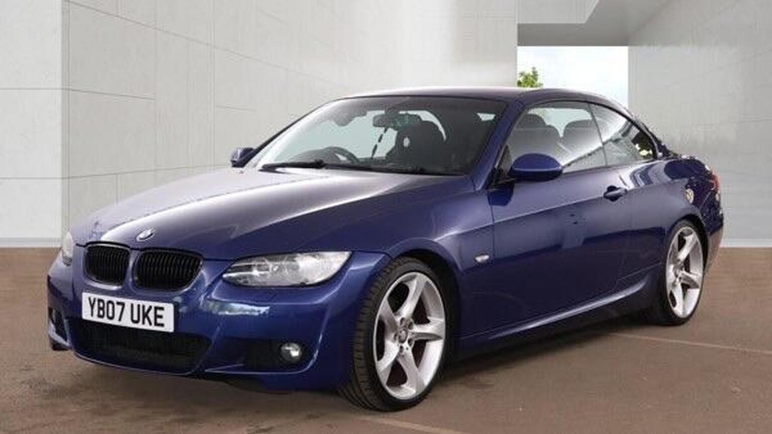 2007 BMW 3 SERIES 2.0 320i M Sport Euro 4 2dr, exterior view 3