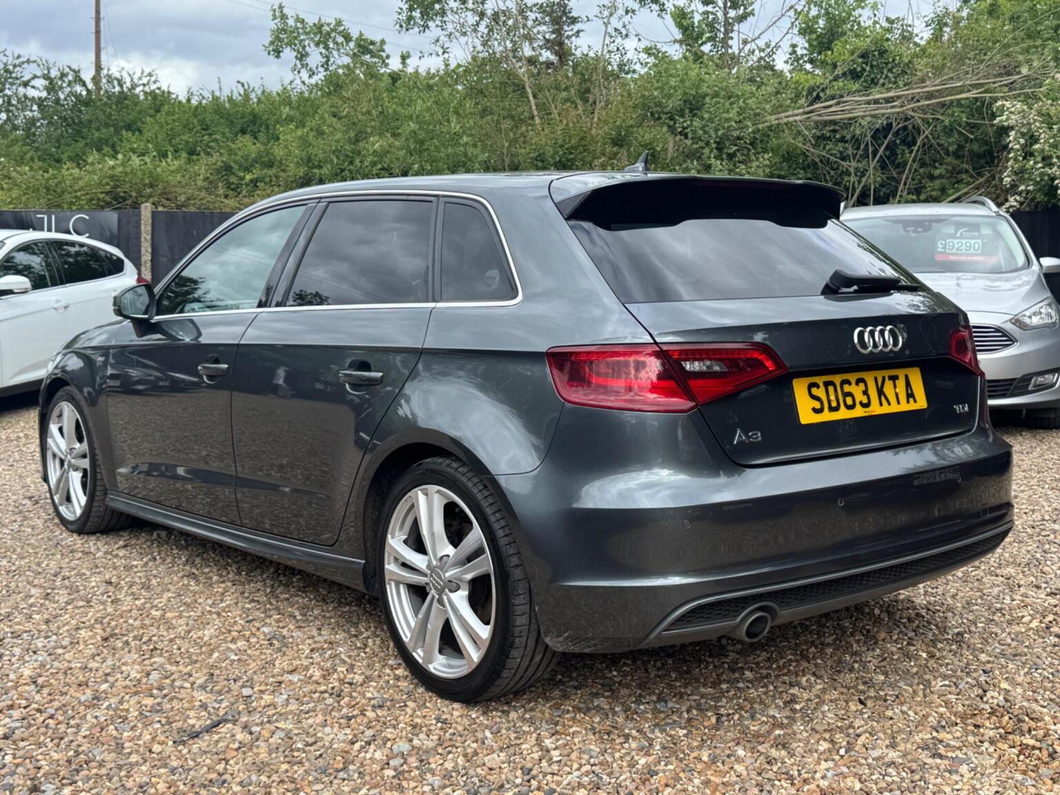 2013 Audi A3 1.6 TDI S line Sportback Euro 5 (s/s) 5dr, exterior view 2